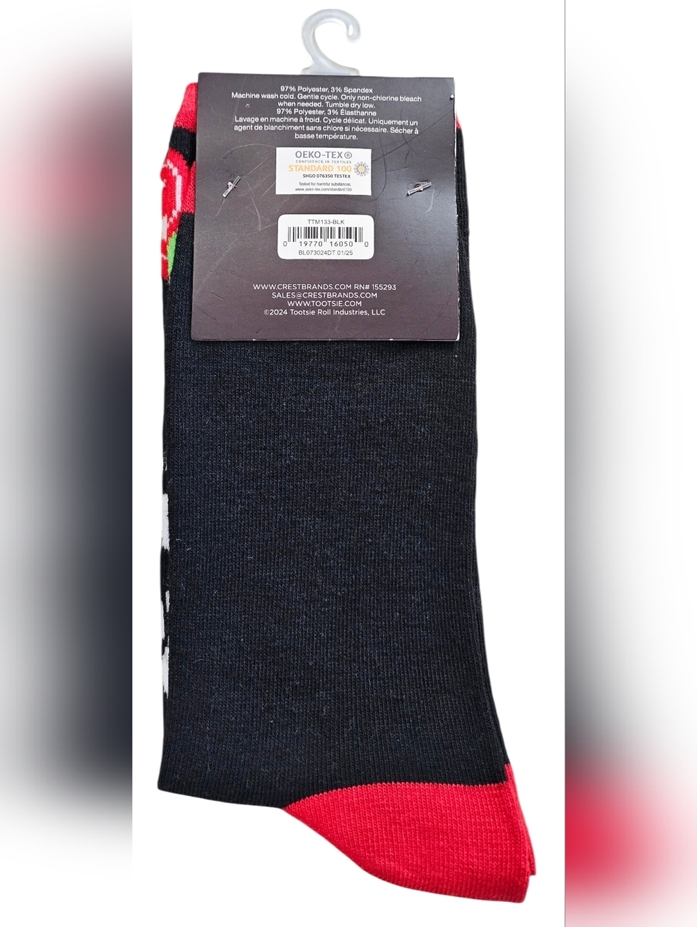 Tootsie Roll Novelty Sock Duo, Size 6-12, New - Picture 6 of 6